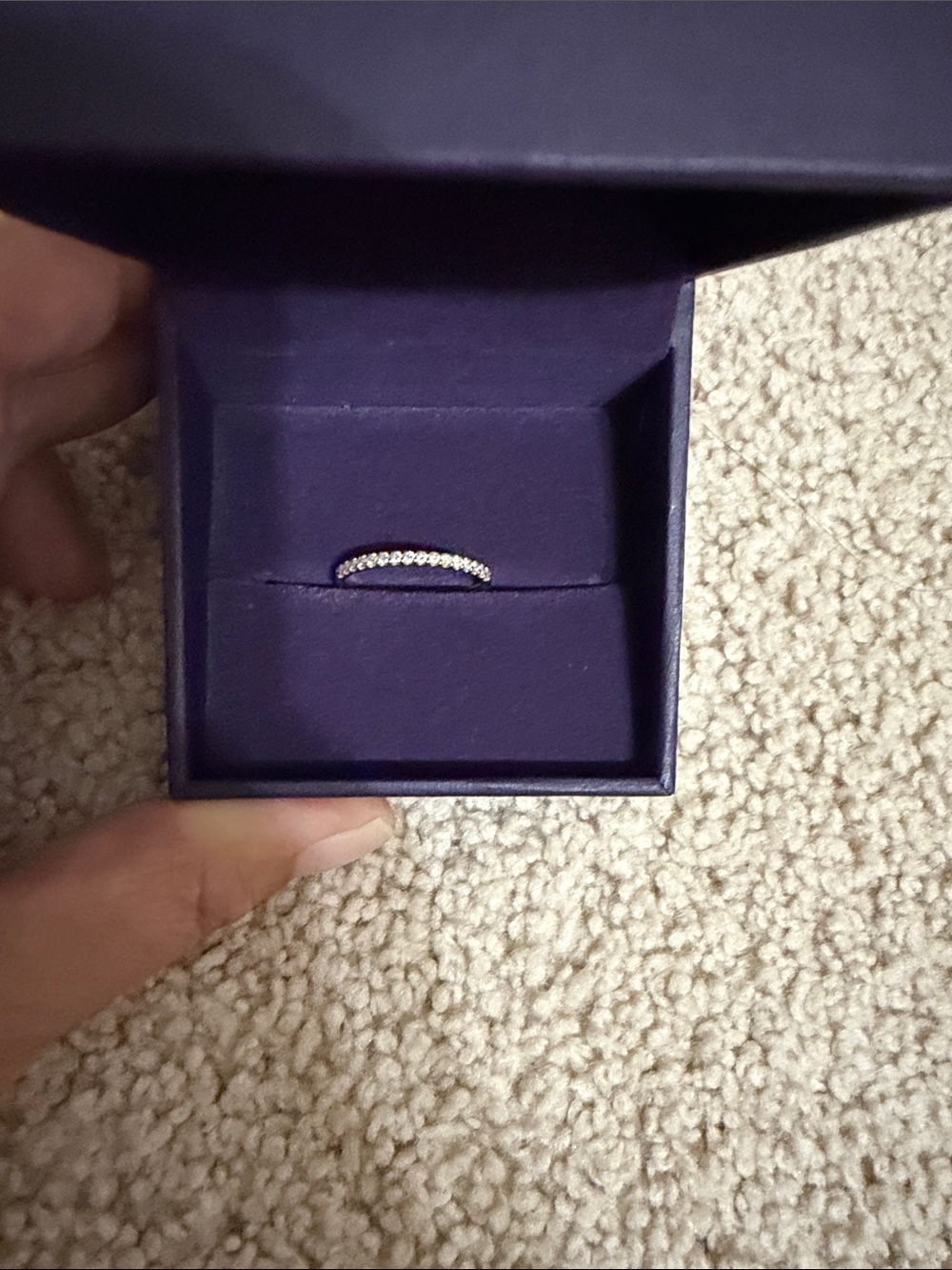 10kT Rose Gold wedding band
